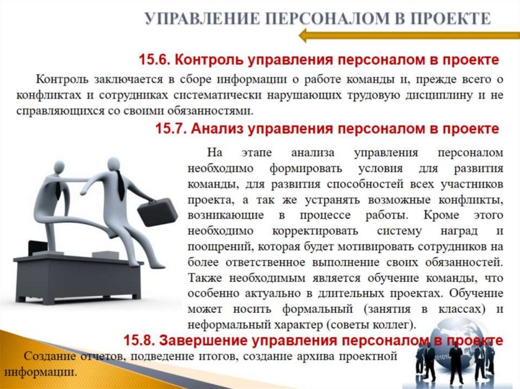 УПРАВЛЕНИЕ ПЕРСОНАЛОМ В ПРОЕКТЕ