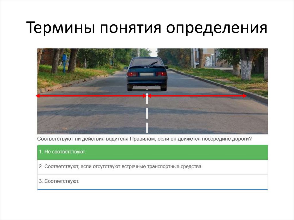 Термины понятия определения