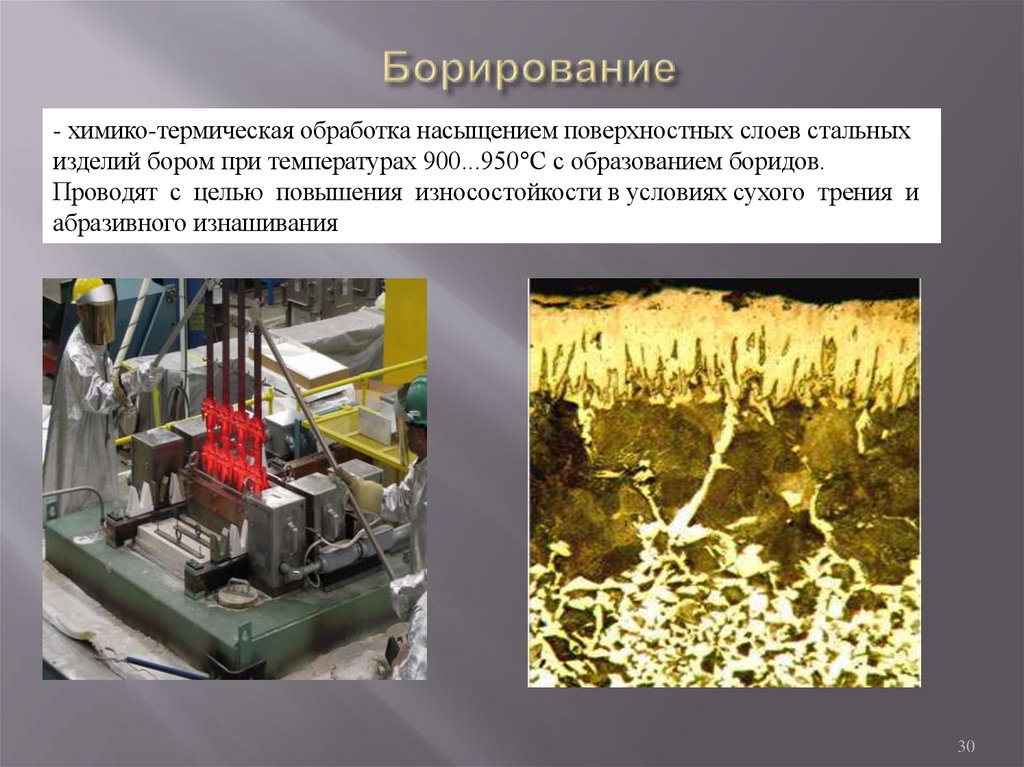 Борирование