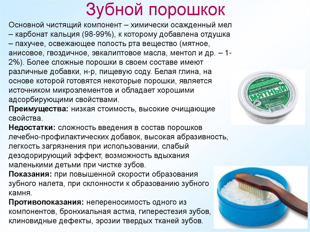 Зубной порошкок