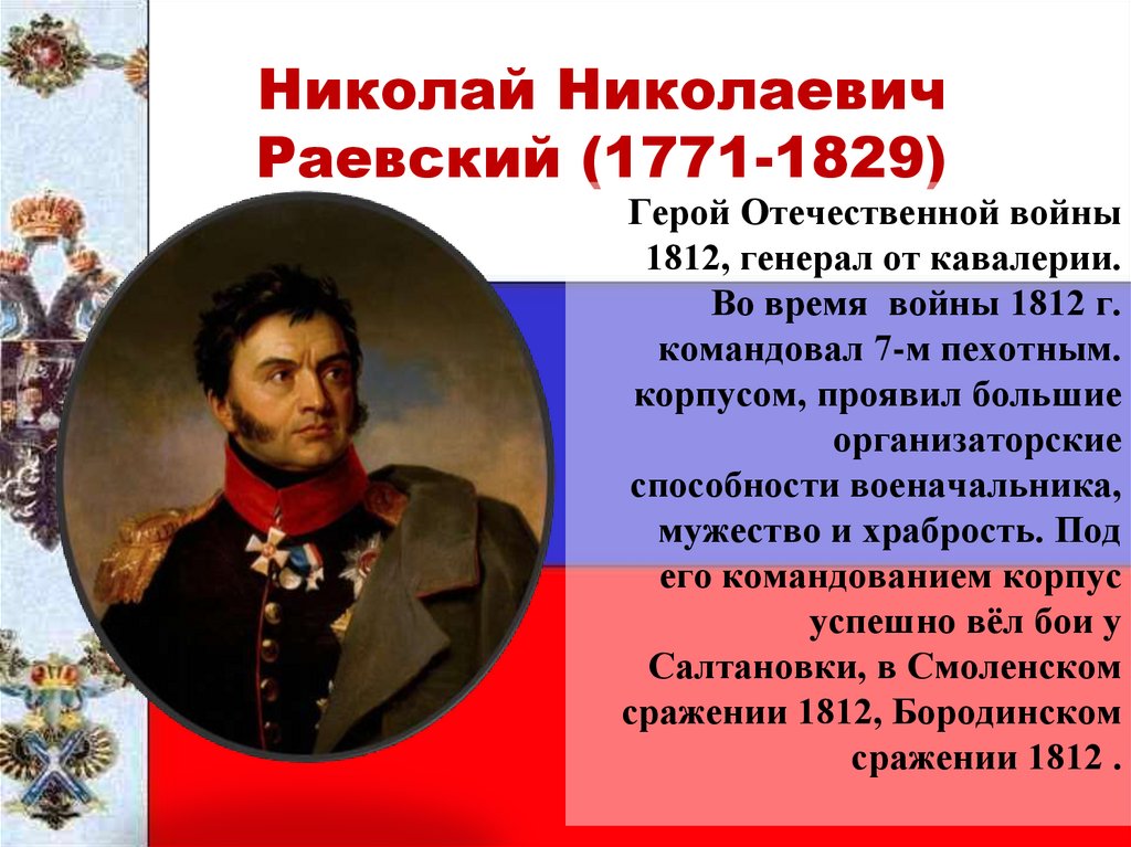 Николай Николаевич Раевский (1771-1829)
