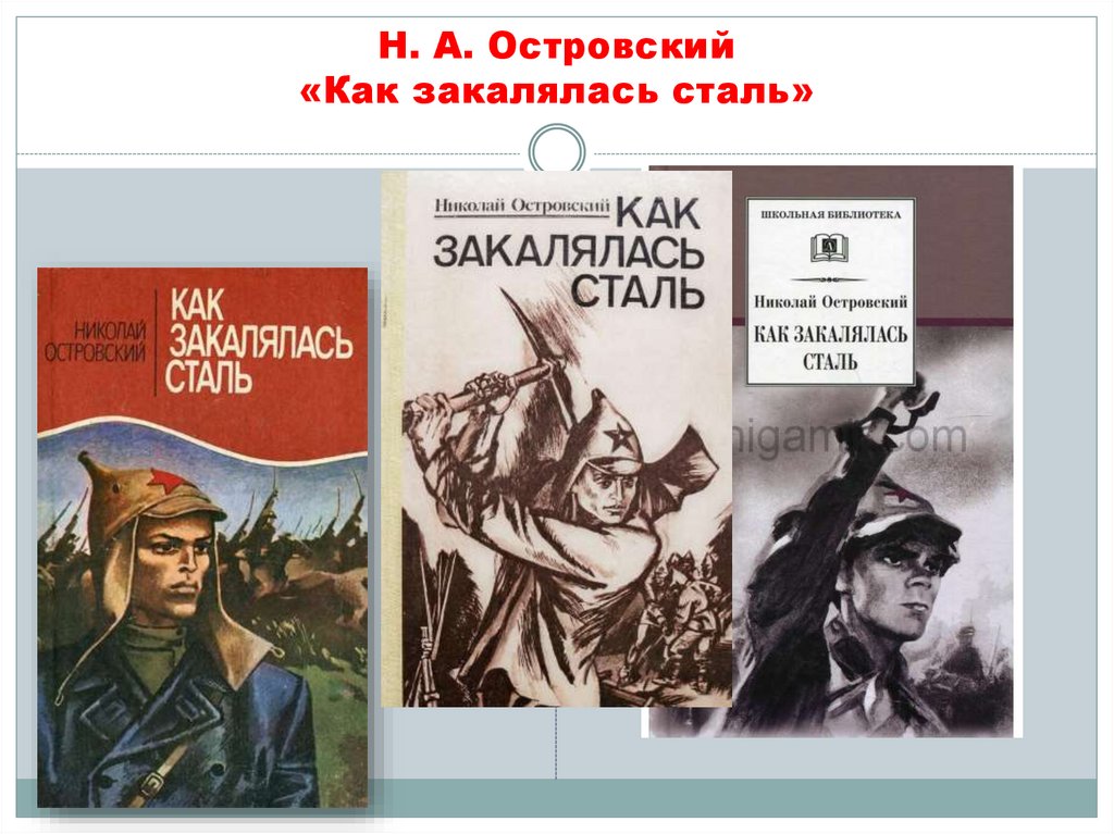 Н. А. Островский «Как закалялась сталь»