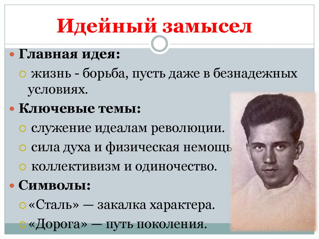 Идейный замысел