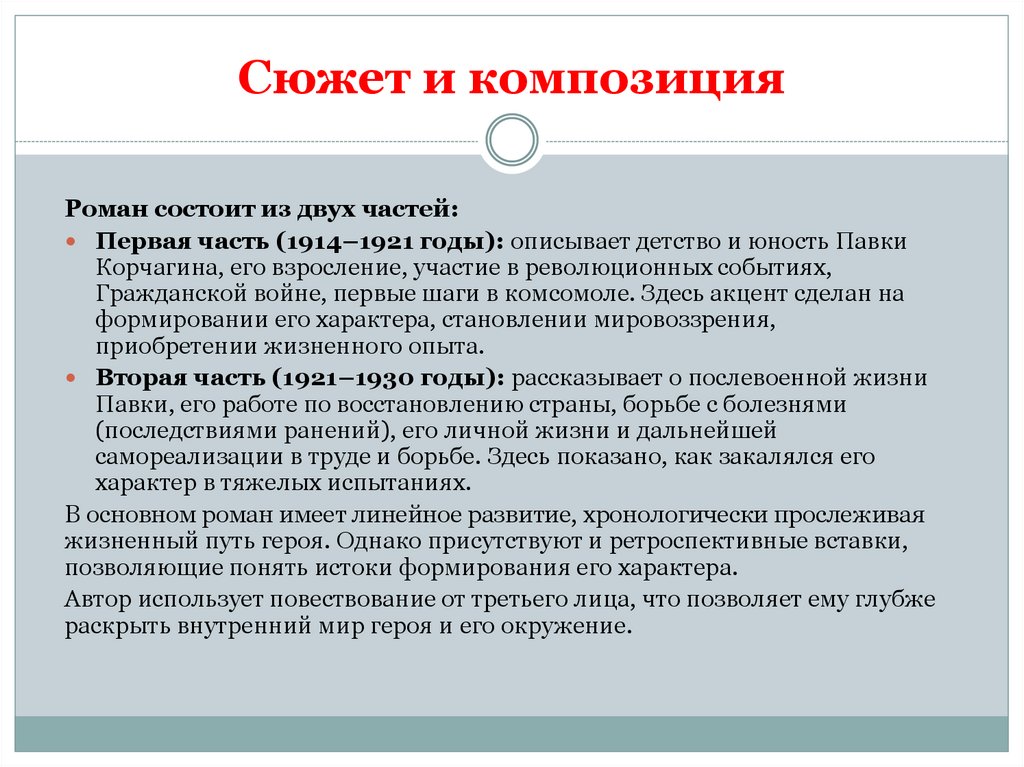 Сюжет и композиция