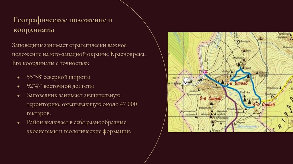 Географическое положение и координаты