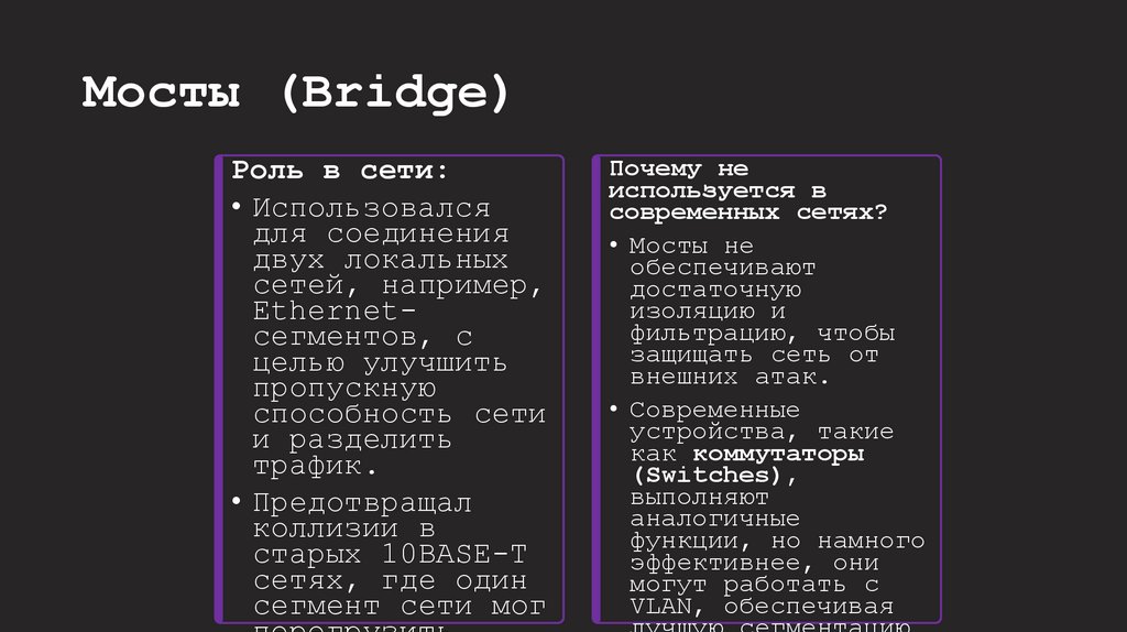 Мосты (Bridge)
