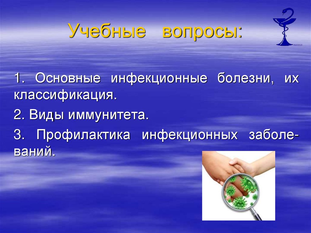 Учебные вопросы: