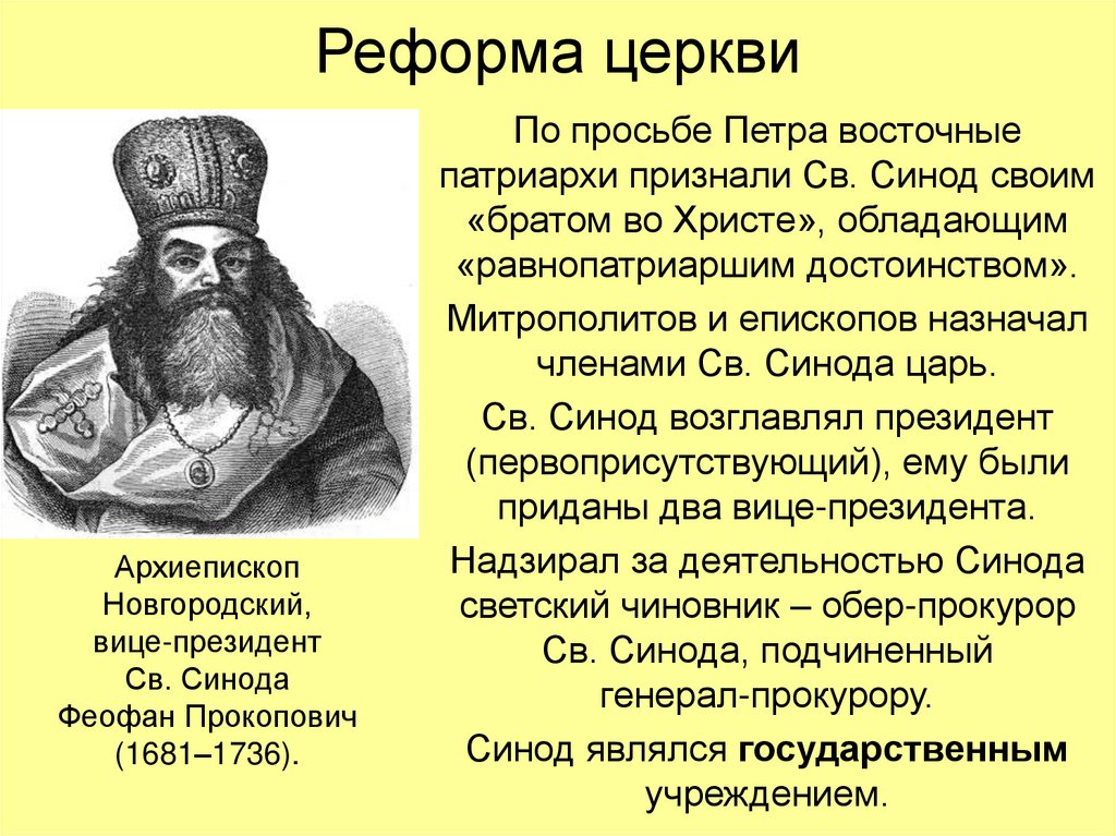 Реформа церкви