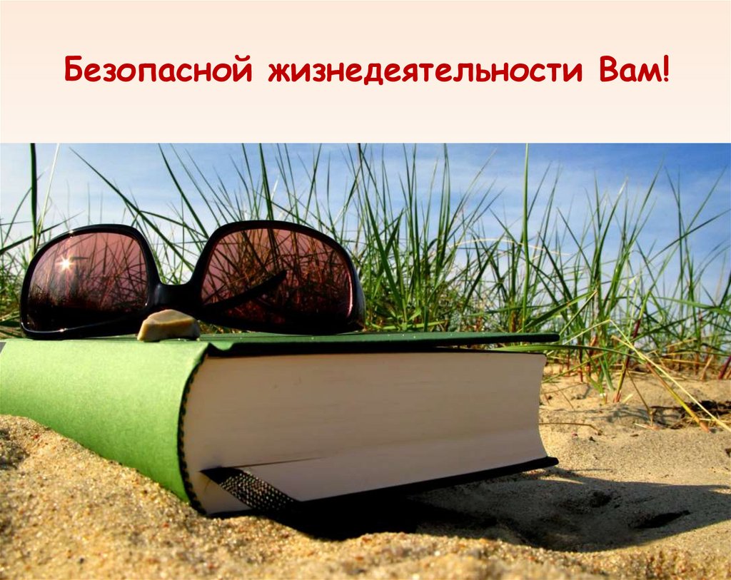 Безопасной жизнедеятельности Вам!