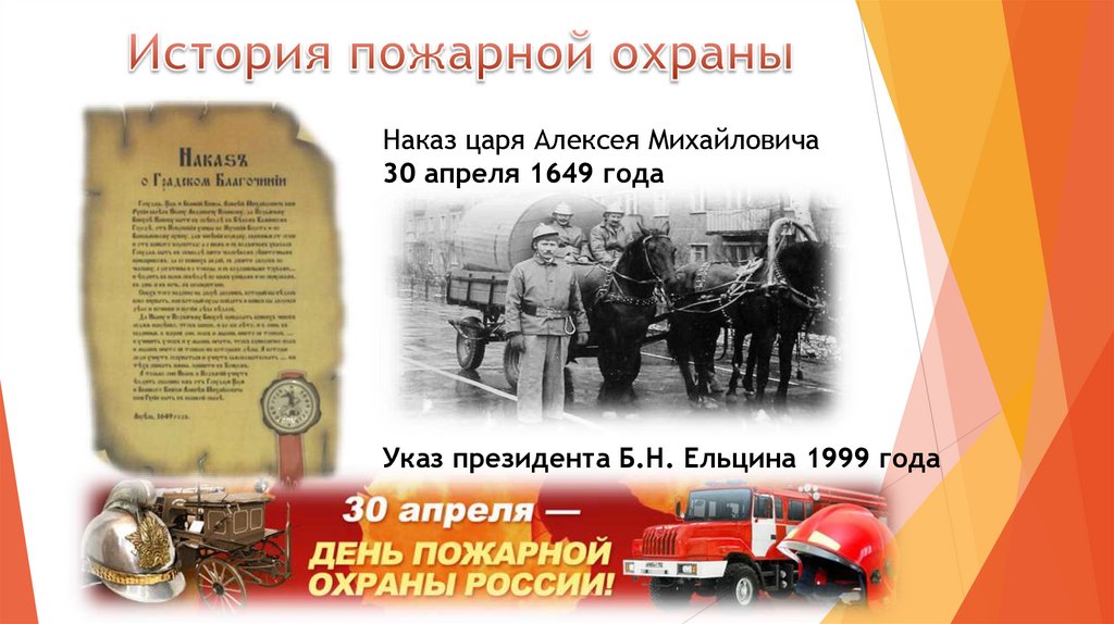 История пожарной охраны