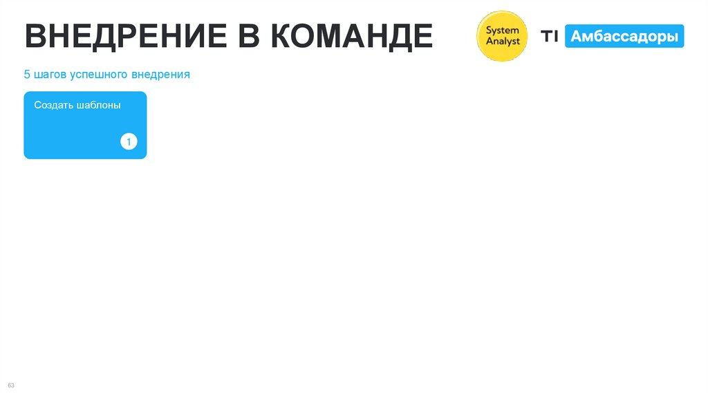 ВНЕДРЕНИЕ В КОМАНДЕ