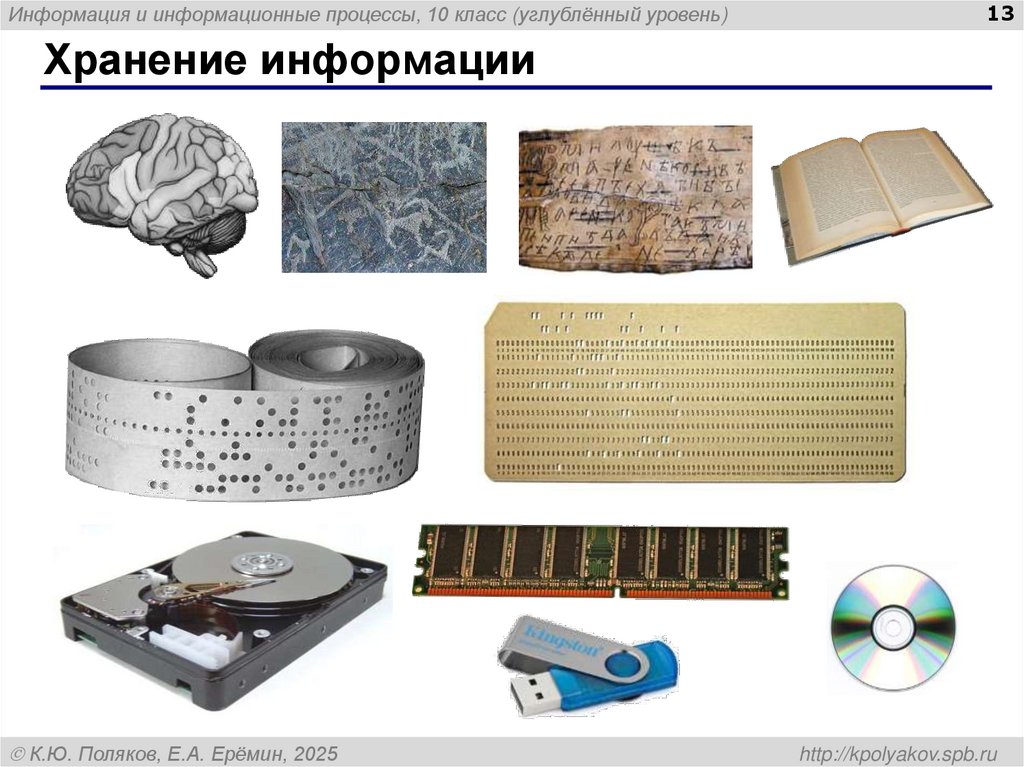 Хранение информации