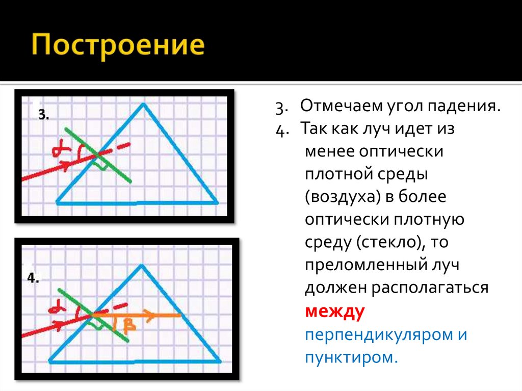 Построение