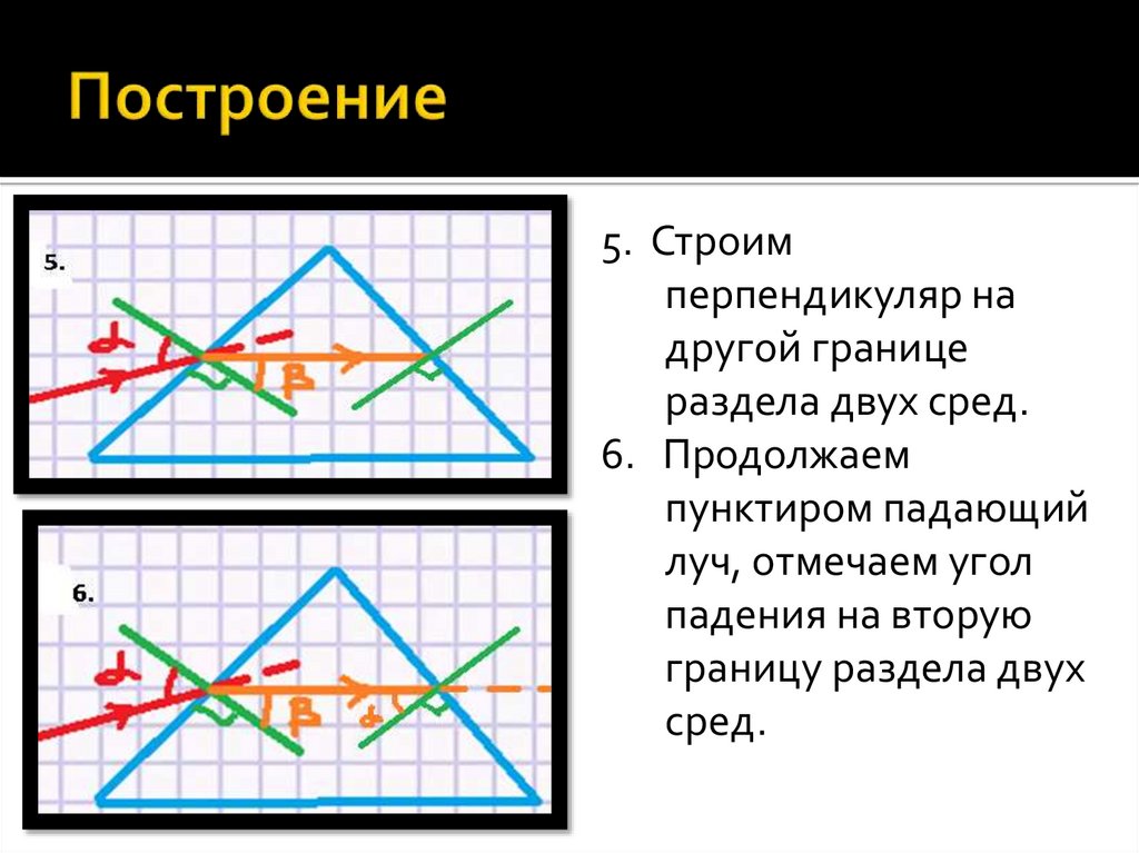 Построение