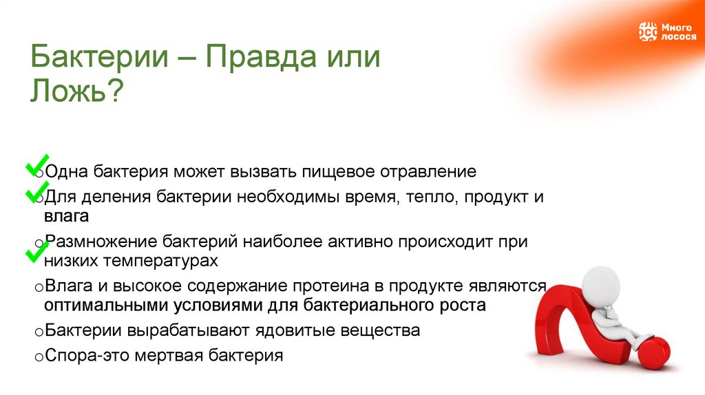 Бактерии – Правда или Ложь?