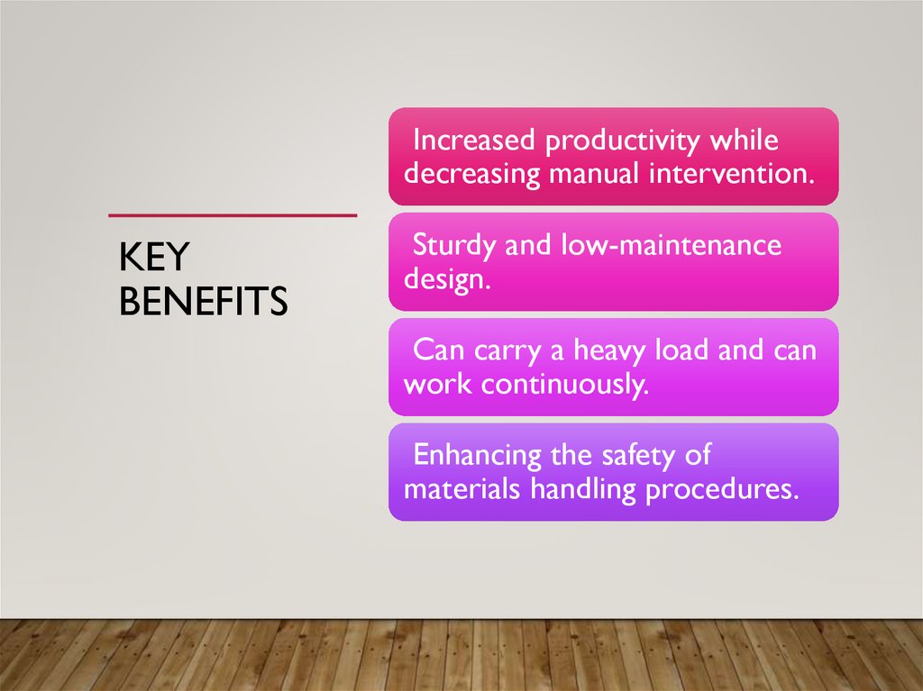 Key Benefits