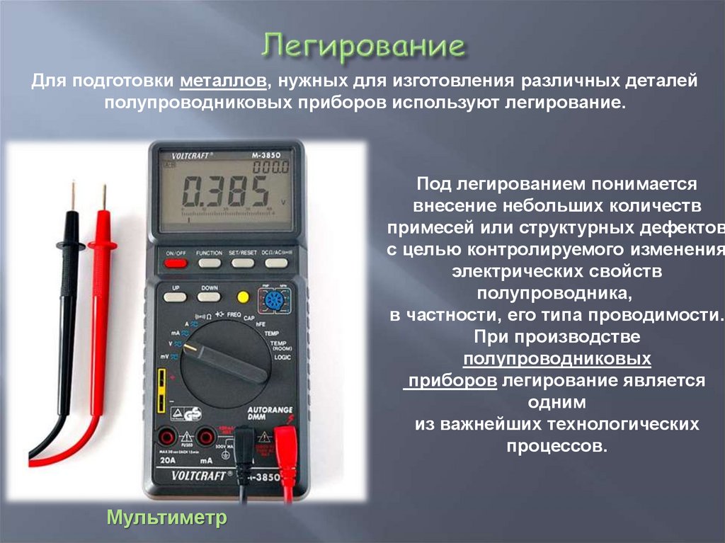 Легирование