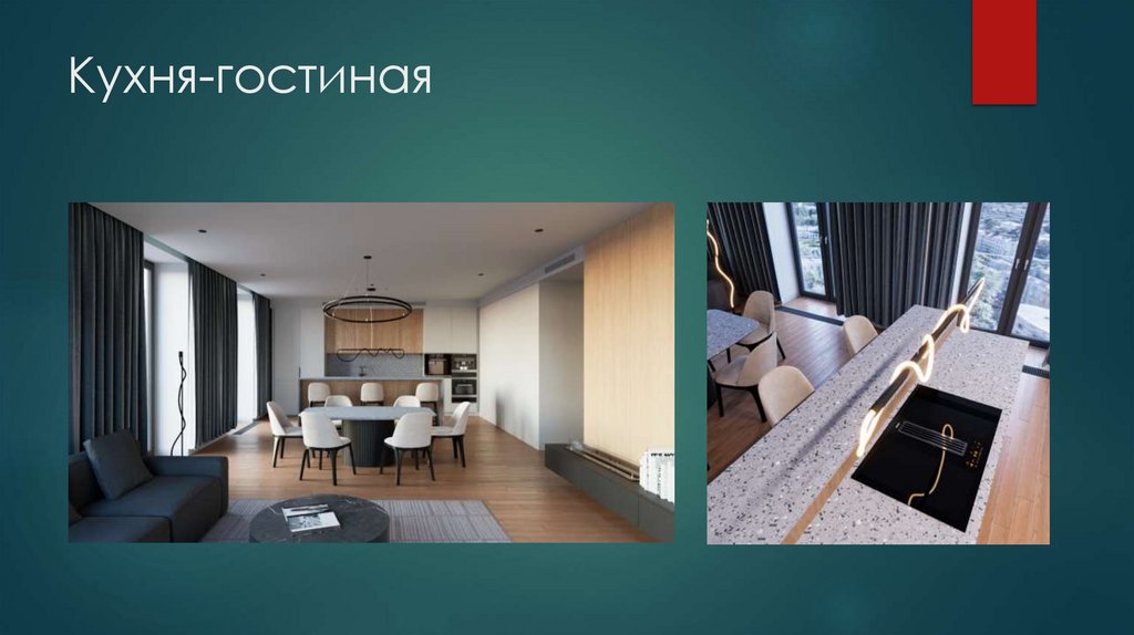 Кухня-гостиная