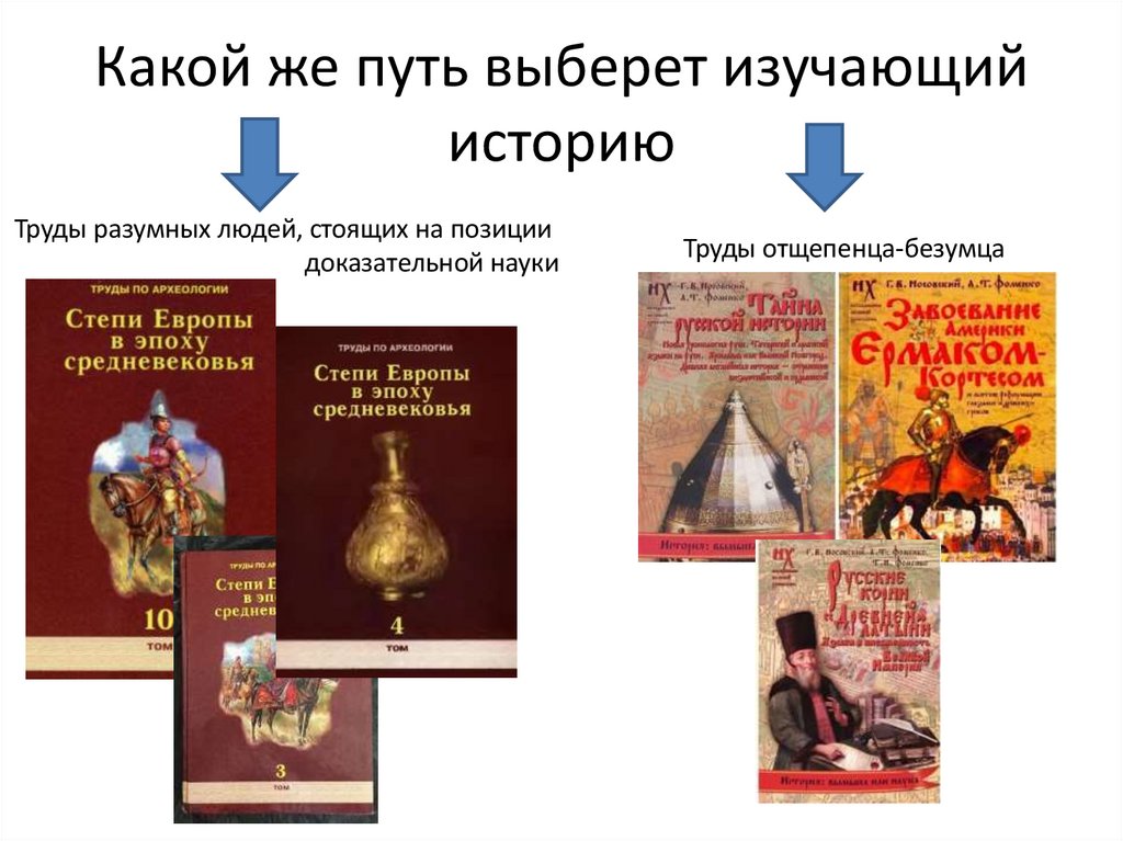 Какой же путь выберет изучающий историю