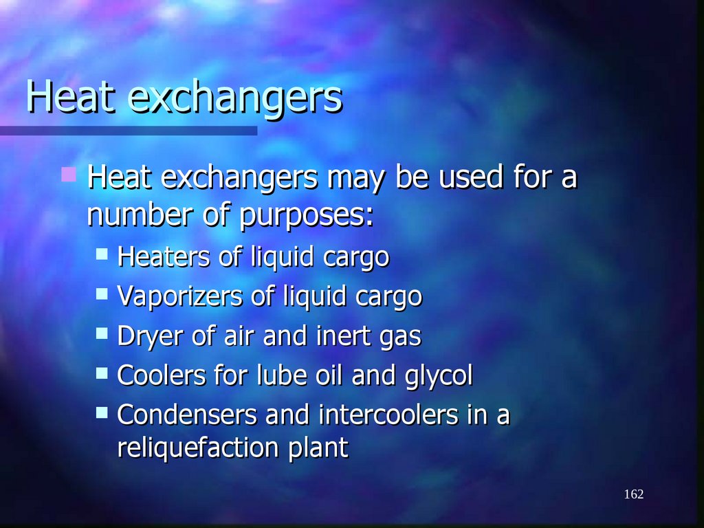 Heat exchangers