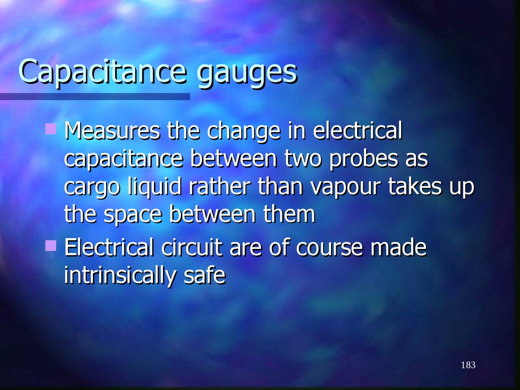 Capacitance gauges