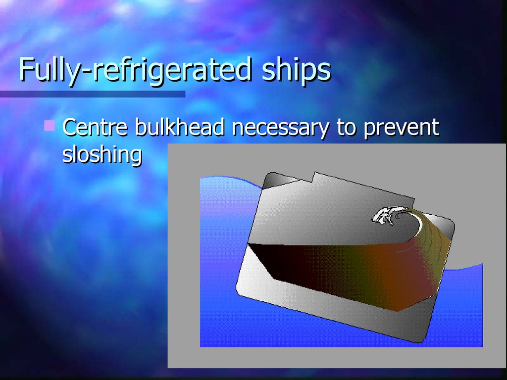Fully-refrigerated ships