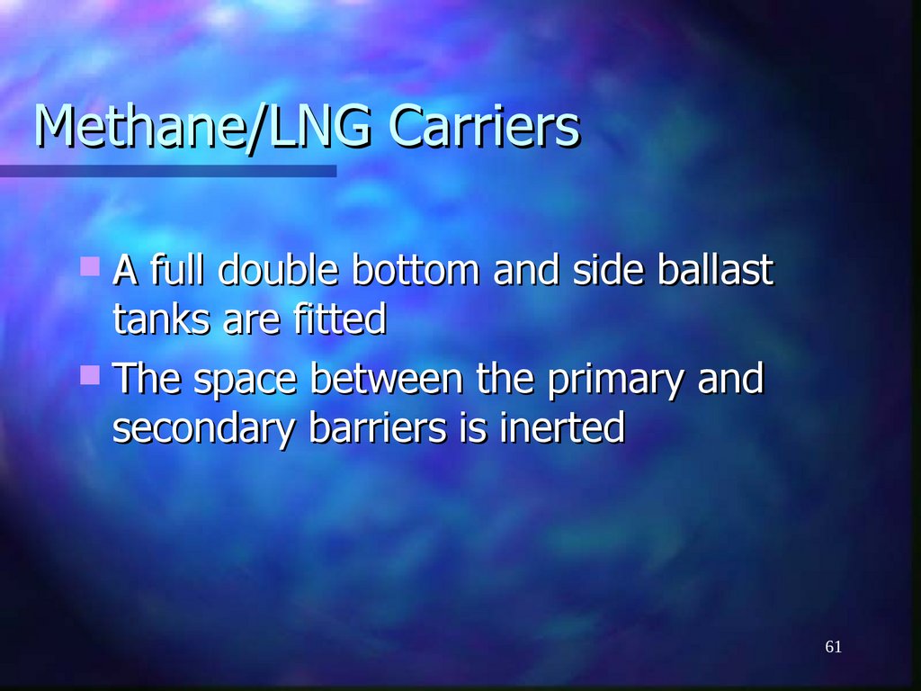 Methane/LNG Carriers