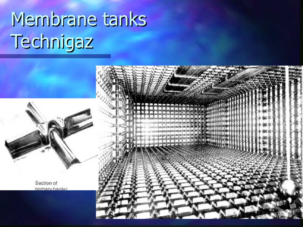 Membrane tanks Technigaz