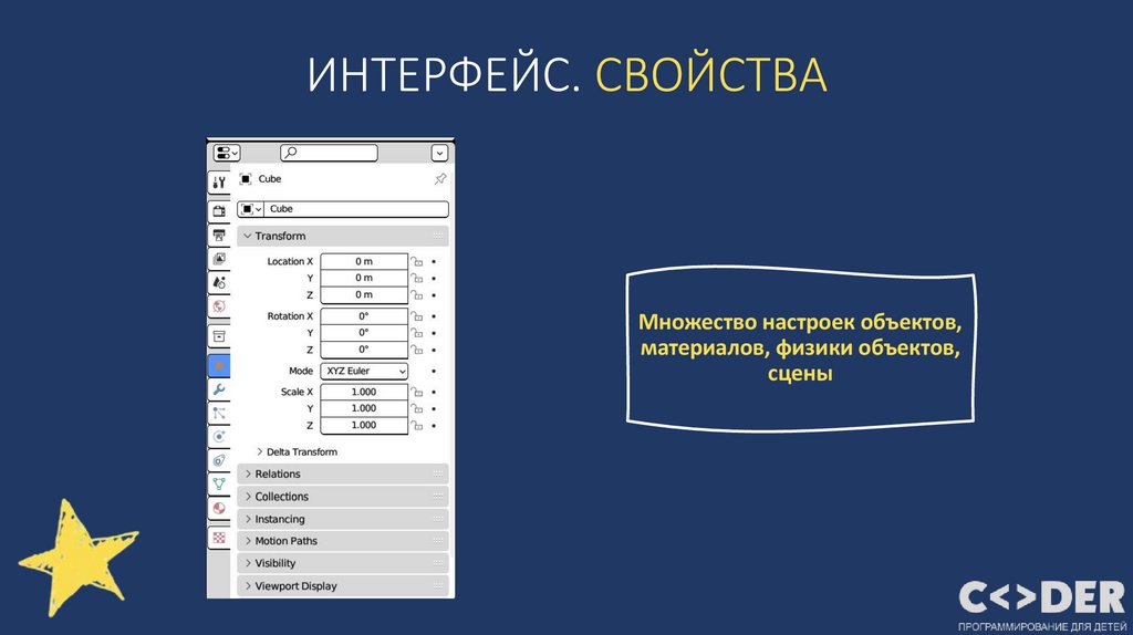 ИНТЕРФЕЙС. СВОЙСТВА