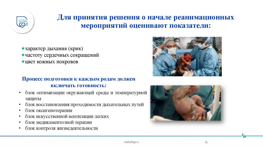 Для принятия решения о начале реанимационных мероприятий оценивают показатели: