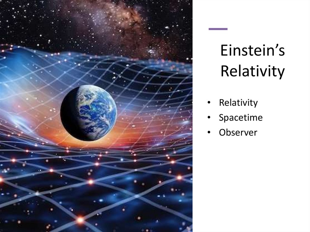 Einstein’s Relativity