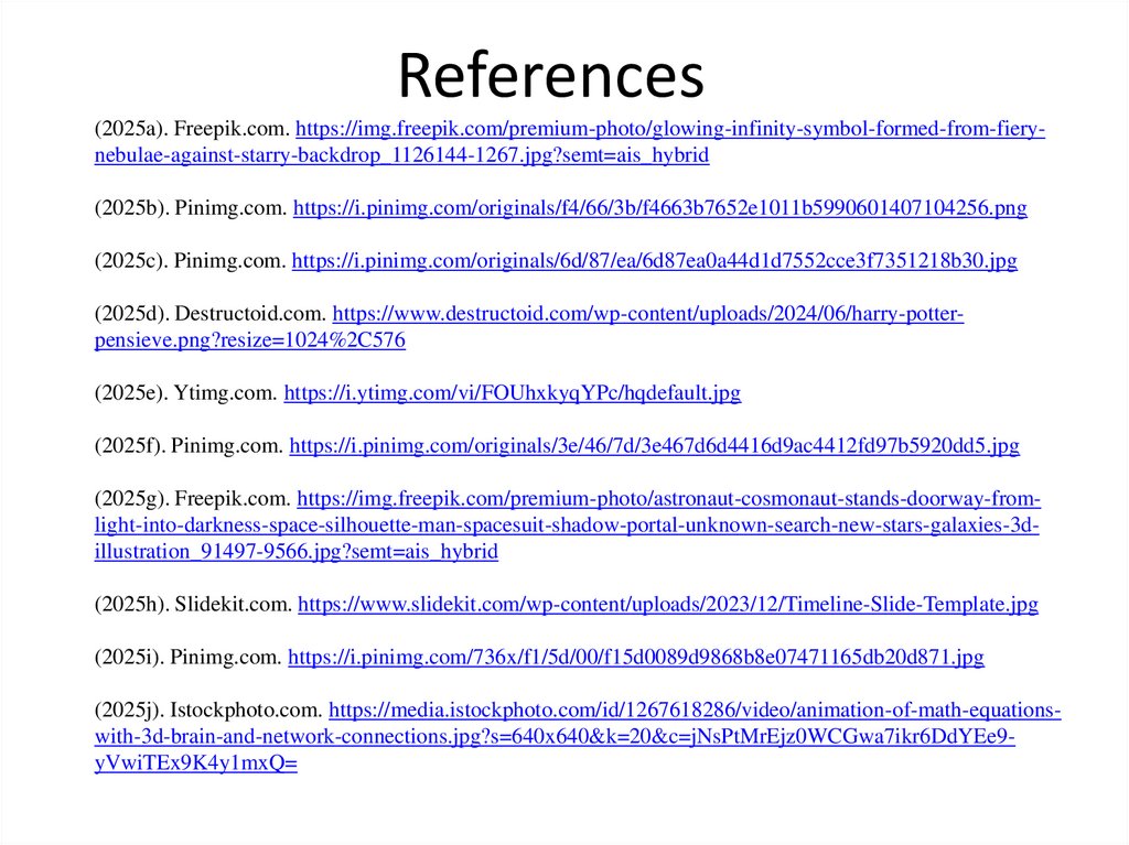 References