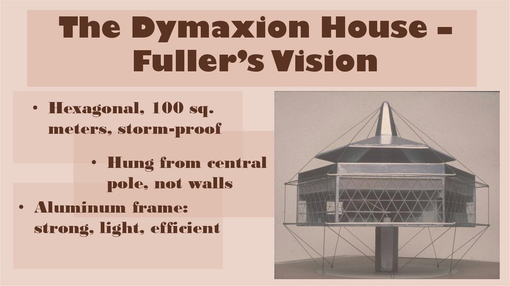 The Dymaxion House – Fuller’s Vision