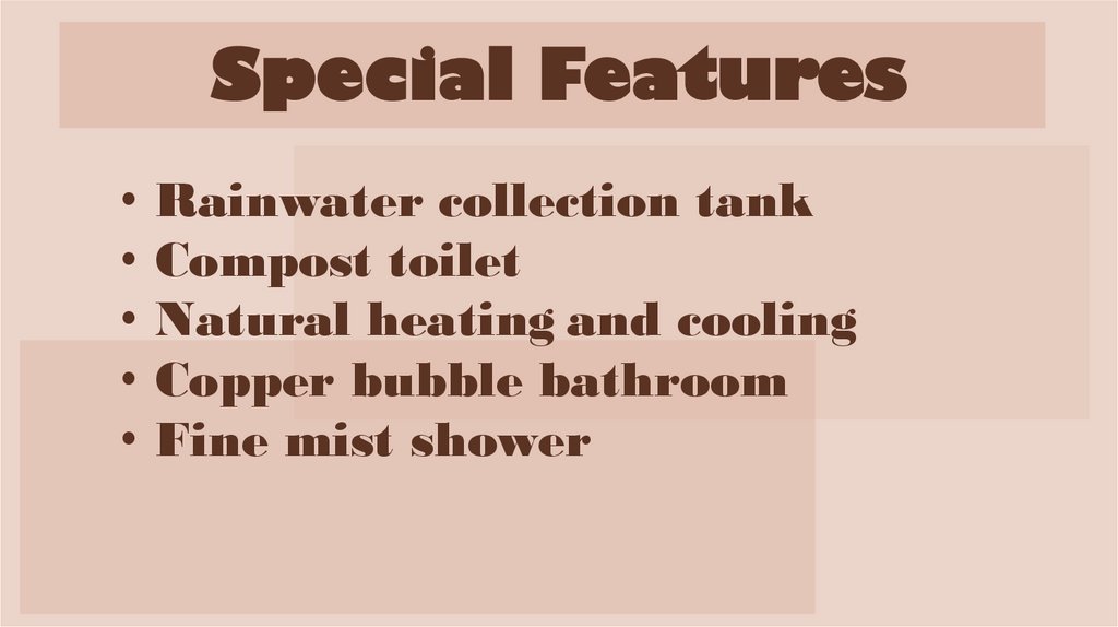 Special Features