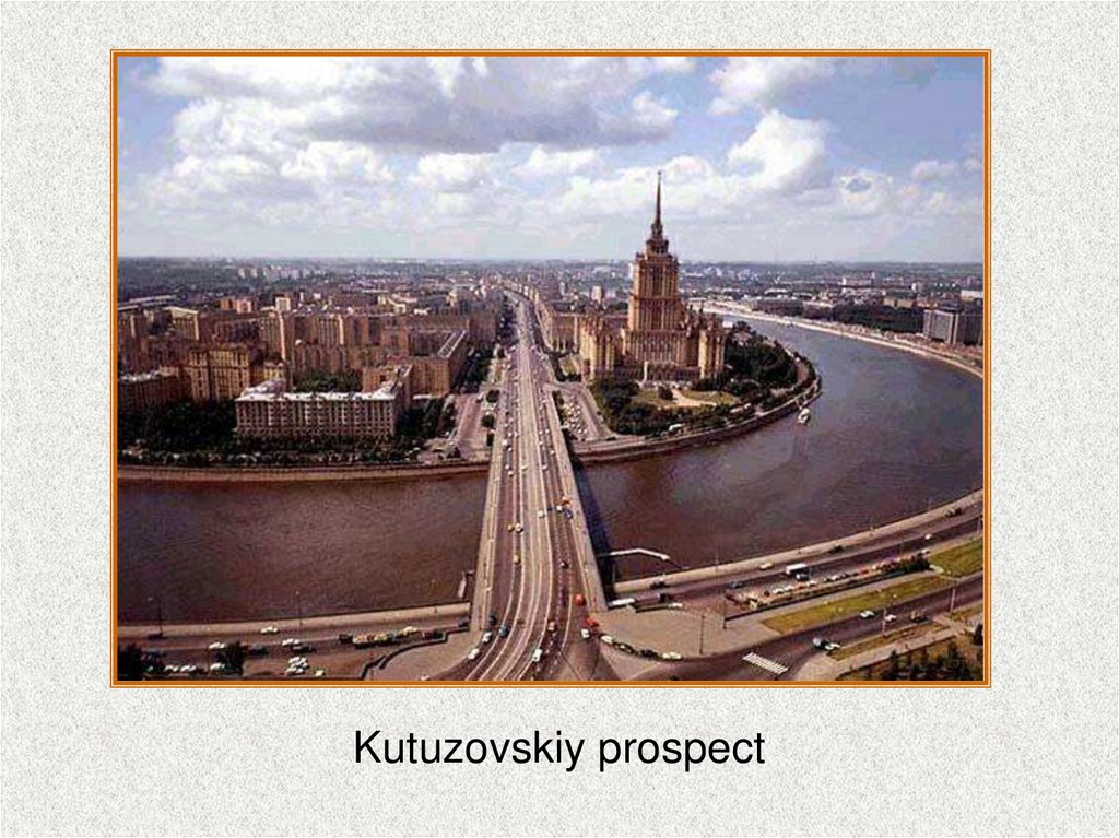 Kutuzovskiy prospect