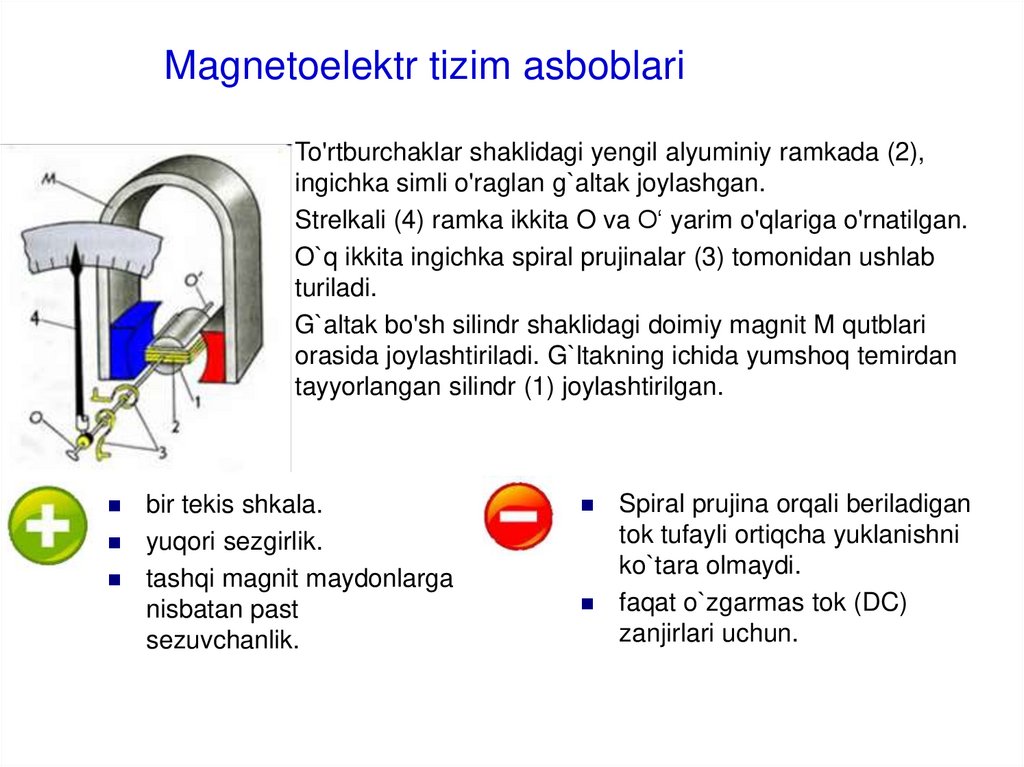 Magnetoelektr tizim asboblari