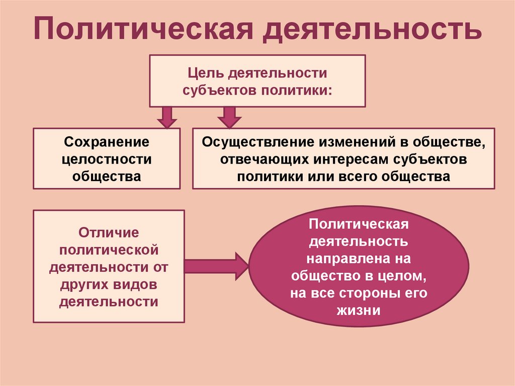 Политическая деятельность