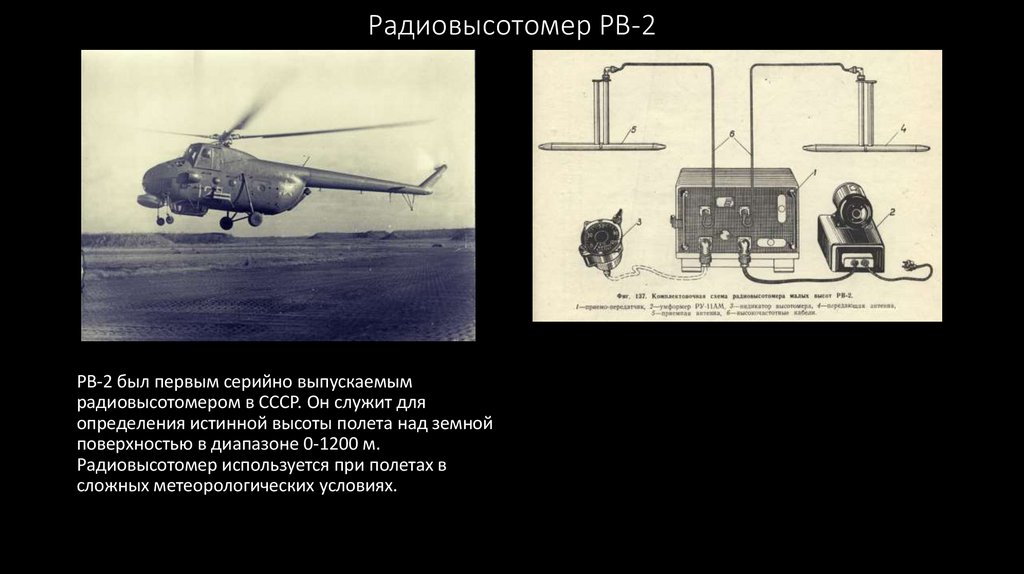 Радиовысотомер РВ-2