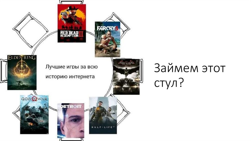 Займем этот стул?