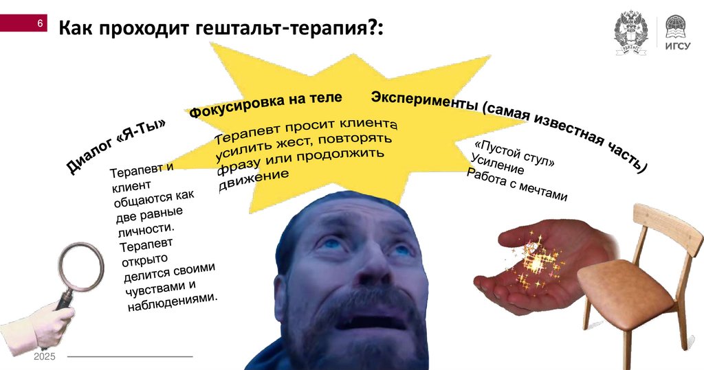 Как проходит гештальт-терапия?: