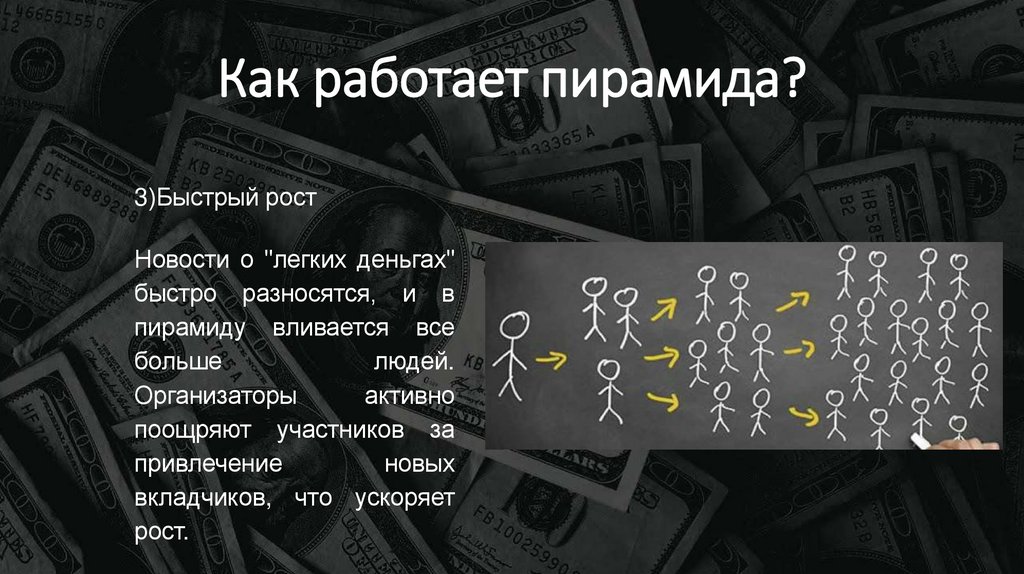 Как работает пирамида?