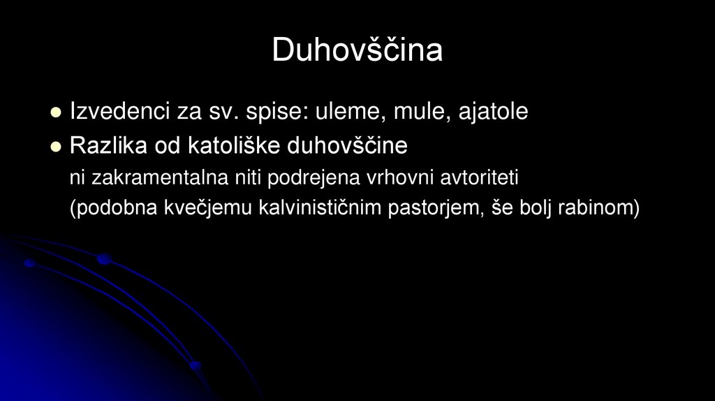 Duhovščina