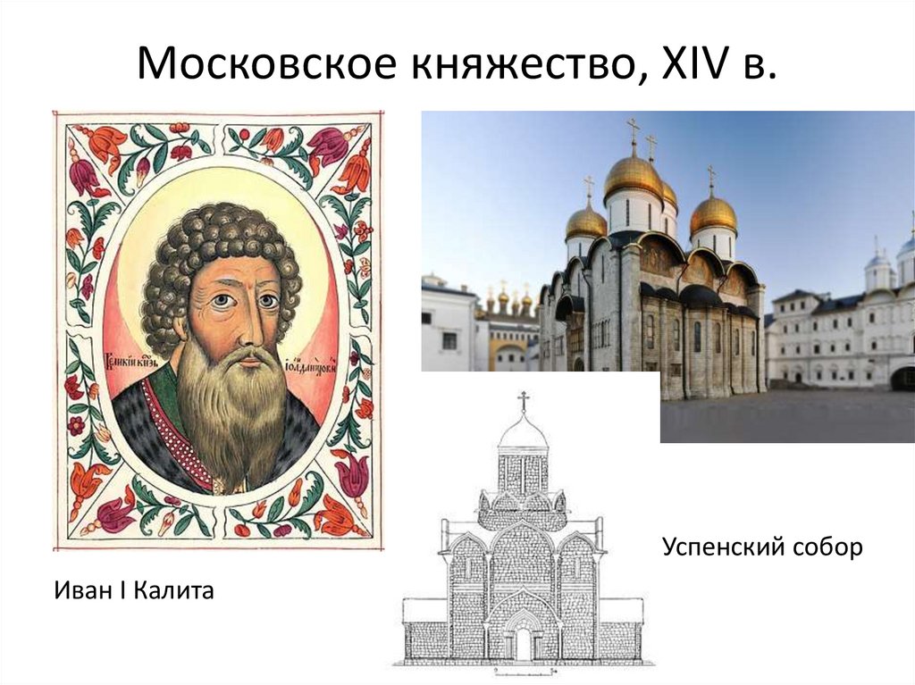 Московское княжество, XIV в.