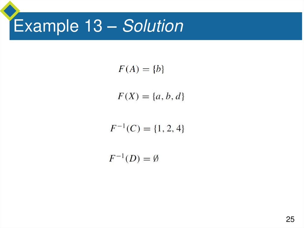 Example 13 – Solution