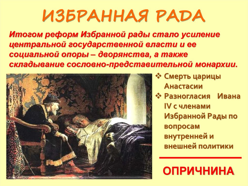 ИЗБРАННАЯ РАДА