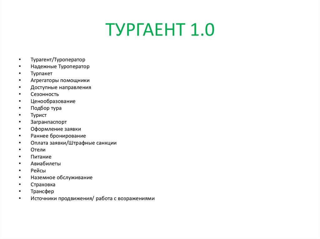 ТУРГАЕНТ 1.0