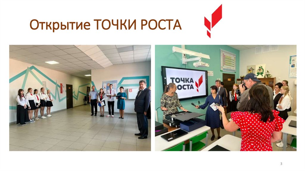 Открытие ТОЧКИ РОСТА