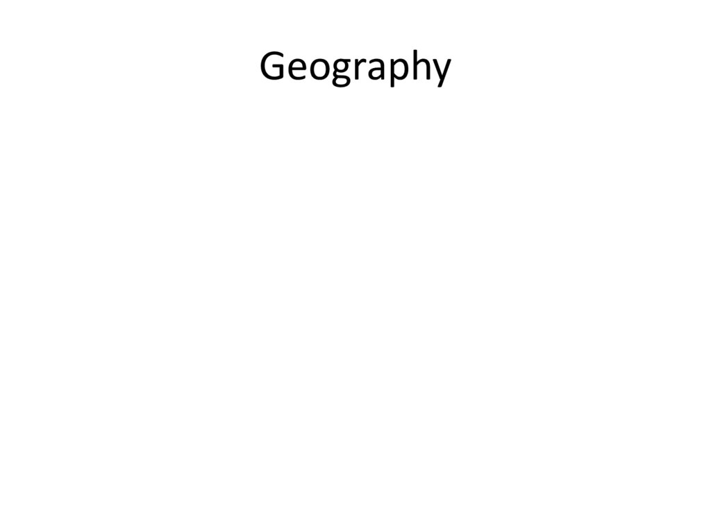 Geography