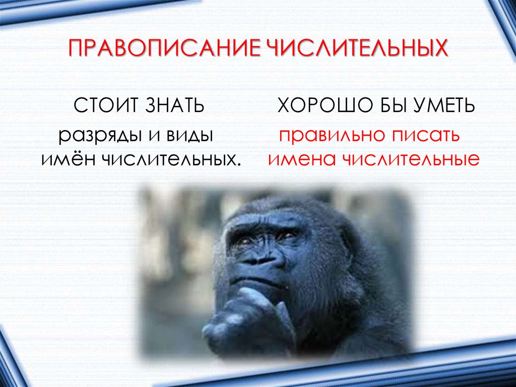 ПРАВОПИСАНИЕ ЧИСЛИТЕЛЬНЫХ