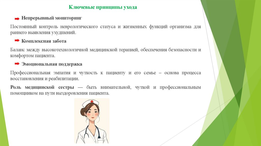 Ключевые принципы ухода